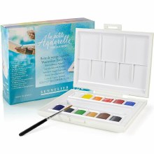 Sennelier La Petite Aquarelle Watercolour Travel Box 12 HP